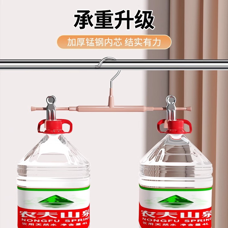 actualización doméstica sin marca de abrazadera de pantalones de acero no bordado moldeado de acero grueso de abrazadera retráctil percha de pantalones de alta resistencia