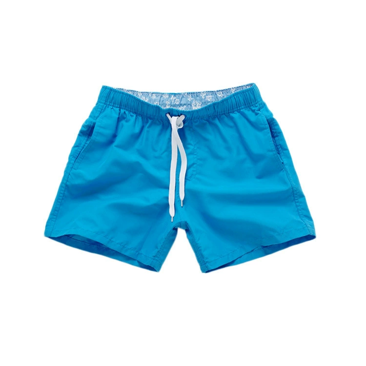 (Cross-border trading), beach solid trousers, shorts, polyester