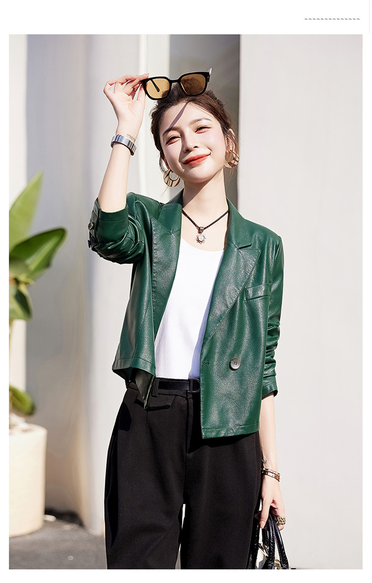 E9664 2480K ÁO DA NỮ XIAENHA VEST DÁNG ÔM BODY GỢI CẢM SEXY MÙA XUÂN THU ĐÔNG THỜI TRANG NỮ G05 SẢN PHẨM MỚI