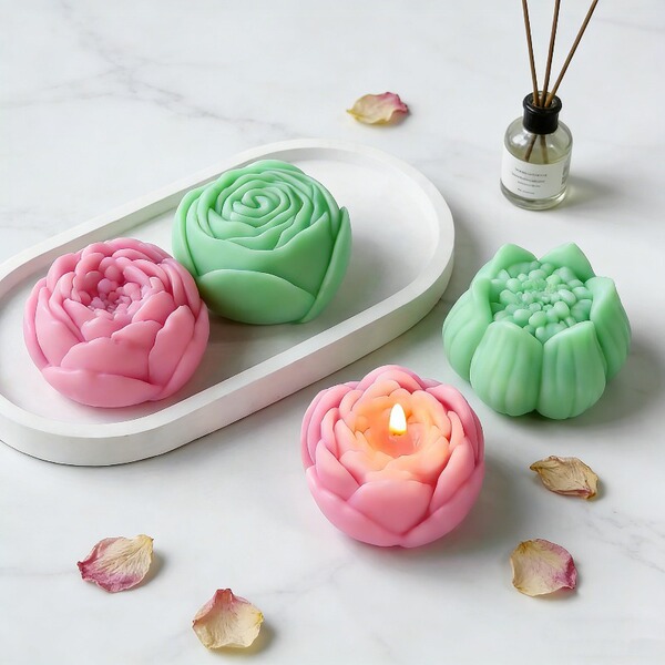 Silicone candle