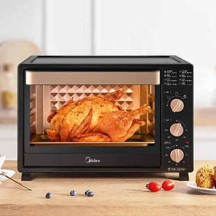 Midea 35L Household Multifunctional Electric Oven Mechanical Operation Uniform Heating Pt35B3
