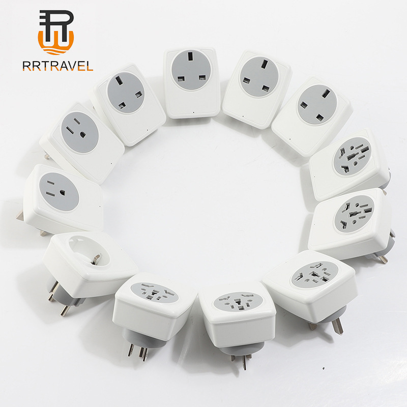 New European and American Travel Converter pd Fast Charging Charger Screen Printable American Standard European Standard German Standard British Standard Australian Standard