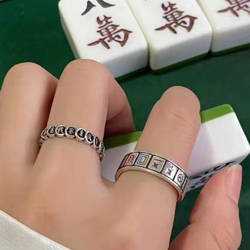 Mahjong Ring Öffnen Geld Mehr Geld Öffnen Ring Ring Temperament All-match display picture 3