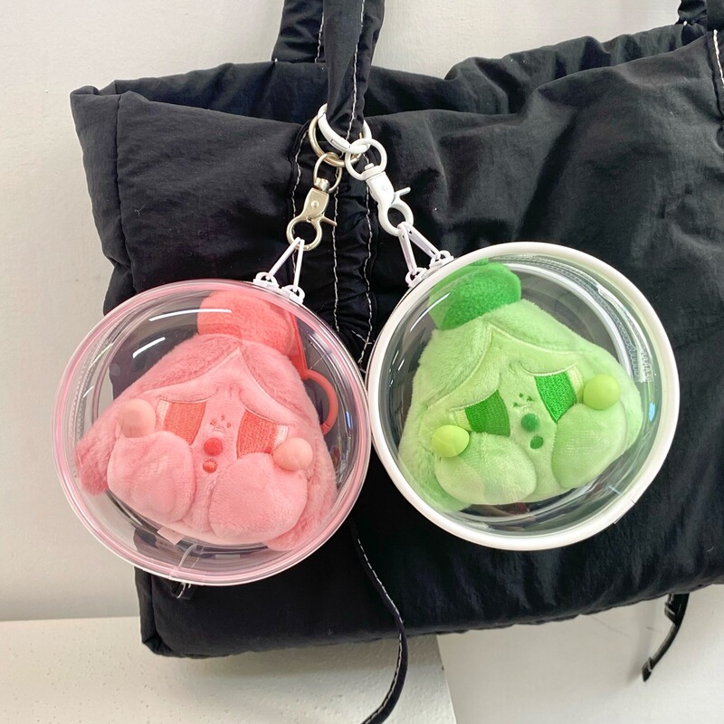 Crying Baby Tears Launch Plan Doll Bag 10cm Cotton Doll Stroller Bag Dustproof Display Round Bag Storage Protective Cover