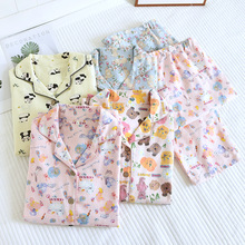 大码多款月子服春秋纯棉甜美卡通喂奶磨毛孕妇睡衣待产哺乳两件套