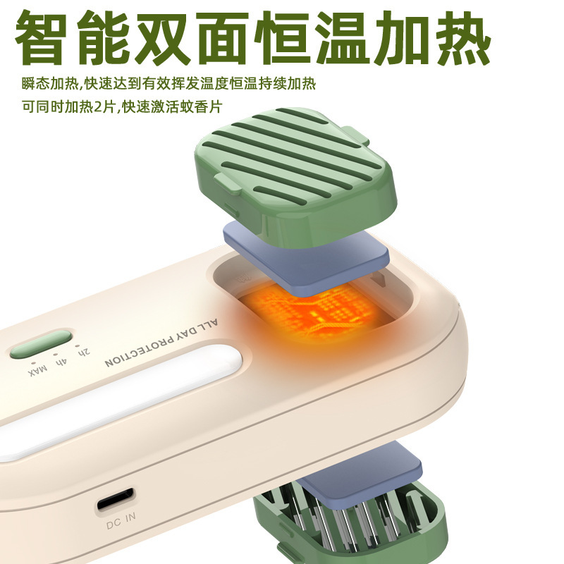 クロスボーダー USB 電気蚊よけ屋外蚊よけ照明アーティファクトポータブル W25 多機能蚊よけ|undefined