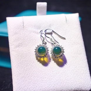 7mm Classic Diana Mexican Lamper Seiko Inlay S925 Silver Ear Hook Spring and Summer recommend Hot Sale