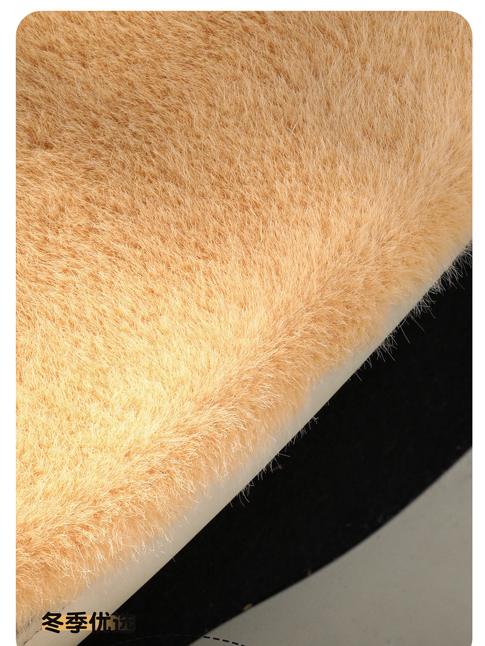 Winter plush car seat cushions, cartoon embroidery, car interior accessories, high-end car supplies, car seat covers, available for drop shipping