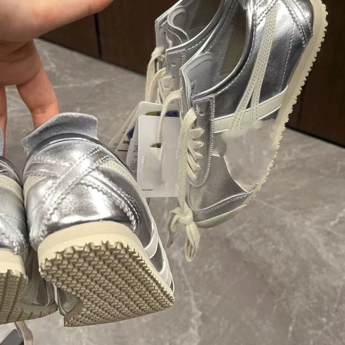 Новые кроссовки Onitsuka Tiger из кожи первого слоя, слипоны из канваса для мужчин и женщин, повседневные кроссовки, спортивная обувь.