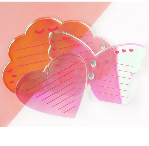 Yunduo laser grafting eyelashes scale eyelash board beauty eyelashes colorful eyelash tray hair removal dispensing tool table