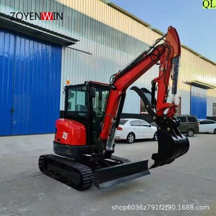 35Small crawler excavator ·�������ڜ���ܵ�·�S�޹����ھ�C