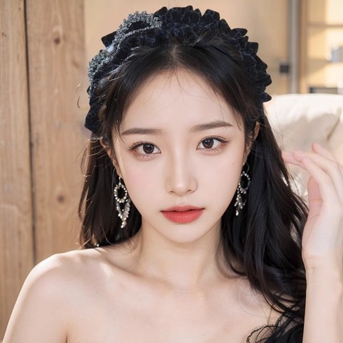 Velvet Crystal Butterfly Bow Hair Clip for Women - 2024 New Autumn/Winter High-End Headband Headwear Hair Tying High Crown Hair Pin