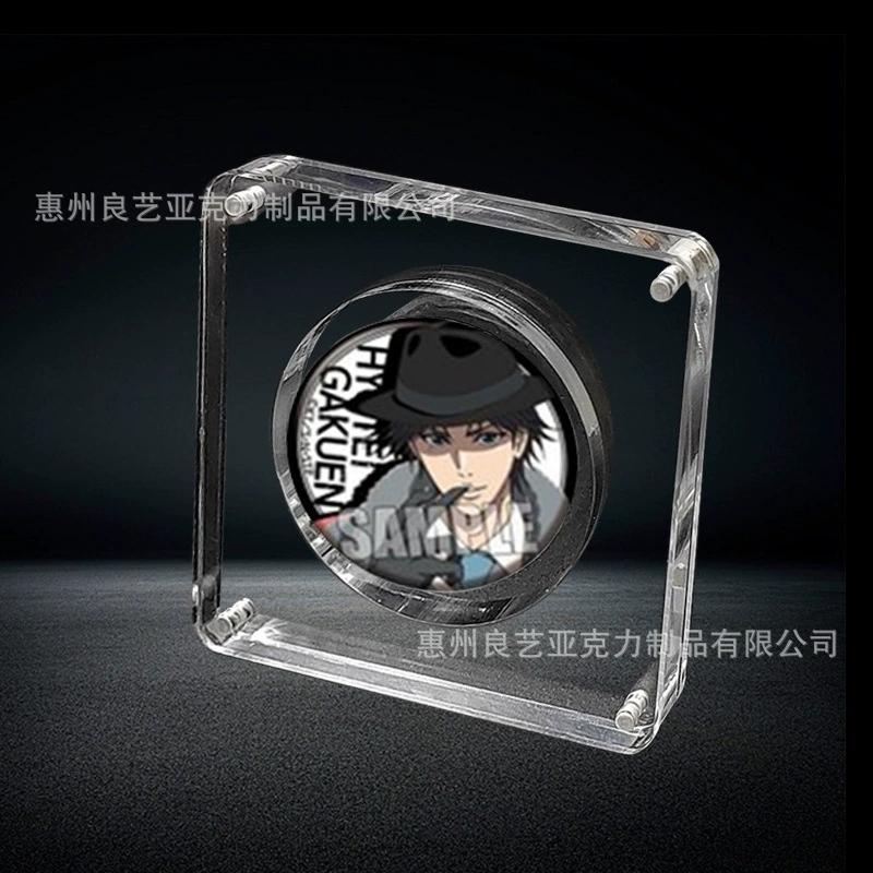 Прямые продажи с фабрики, акриловая коробка для демонстрации кирпича, кирпич Гка, магнитный значок проса, паз, аниме-набор