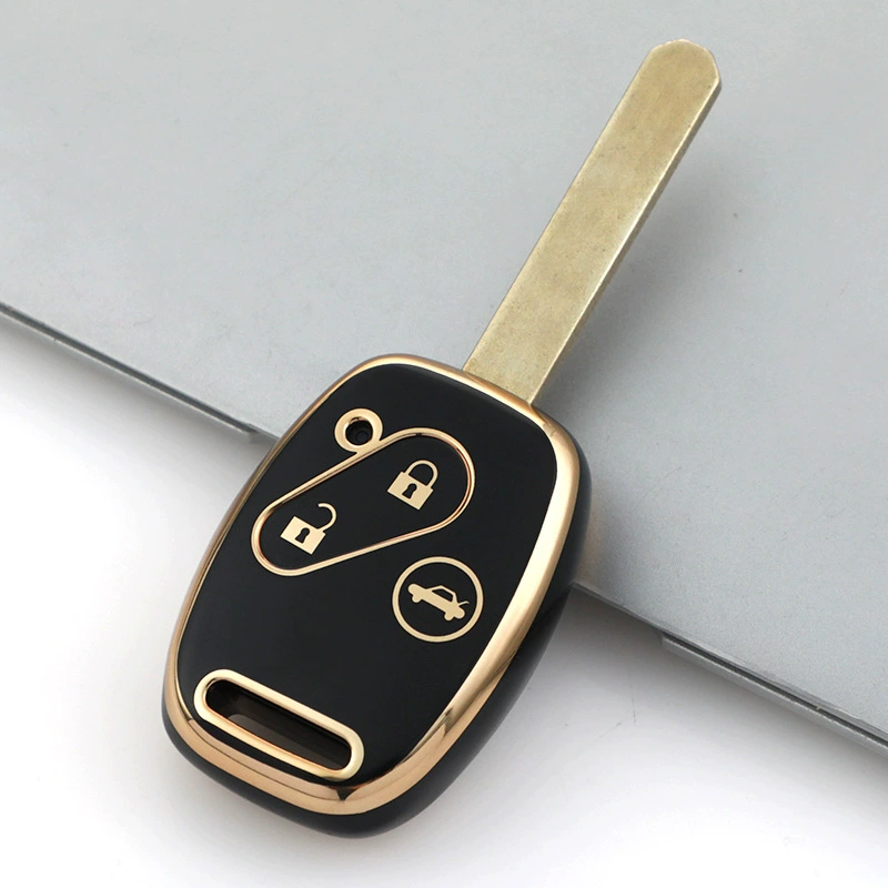 YHC Стильный Ключевой Пакет Чехол для Honda Accord, CRV, Odyssey, Fit - Совместим с 7-м и 8-м поколением