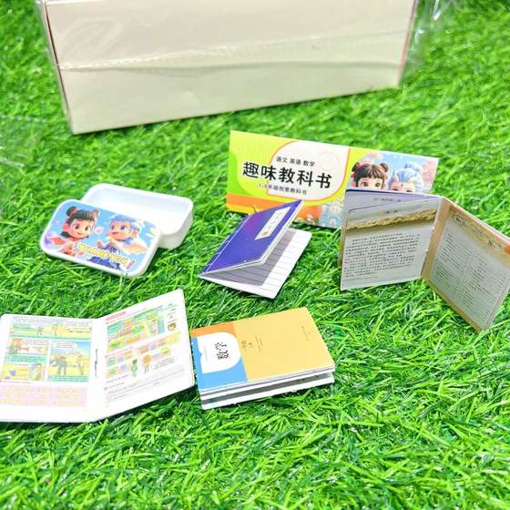 New Interesting Mini Textbook Small Textbook Which Line Dog Miniature Simulation Small Item Notebook Foreign Trade