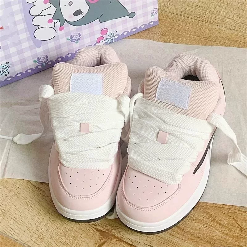 Tide, high sneakers platform, footwear, universal sports white shoes for leisure, trend of season