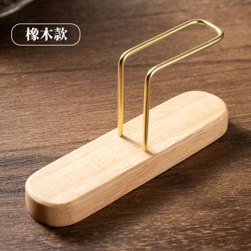 实木咖啡过滤纸架 立式收纳盒木制防尘支架家用滤纸盒 实木收纳架|undefined