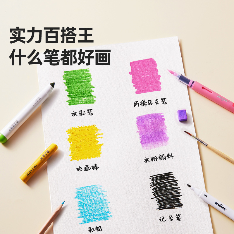 Meile 幼児テクスチャ フリップブック 小学生向け絵画ブック スケッチブック 絵画ブック 手書き新聞 特殊紙|undefined