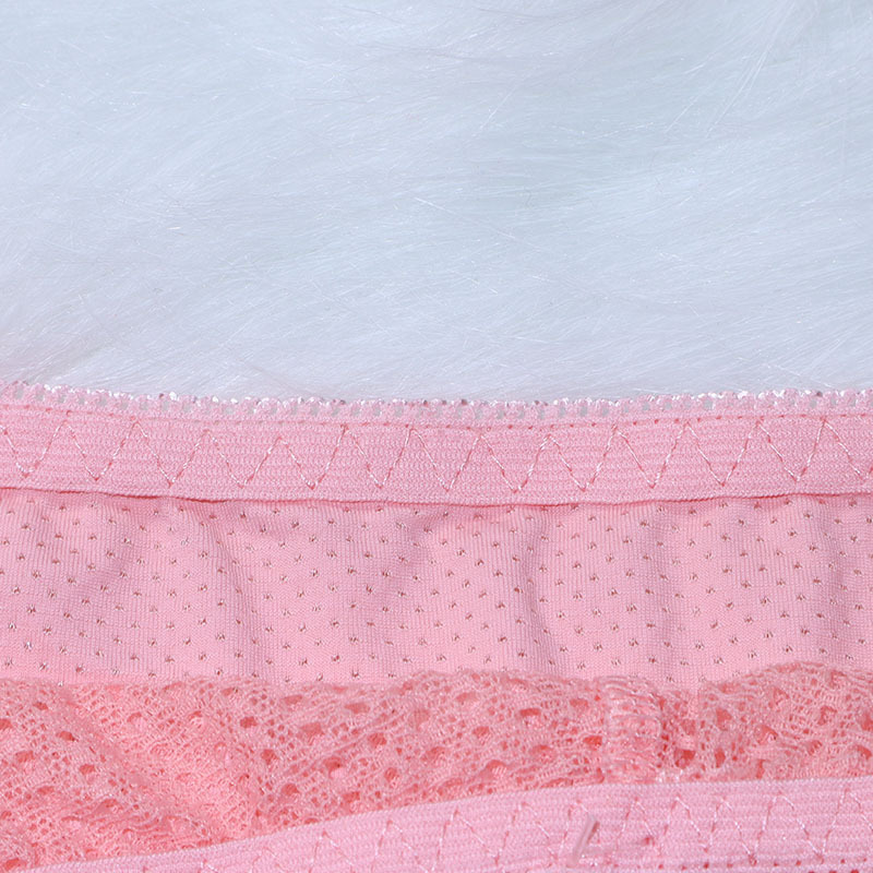 少女性感蕾丝透明内裤