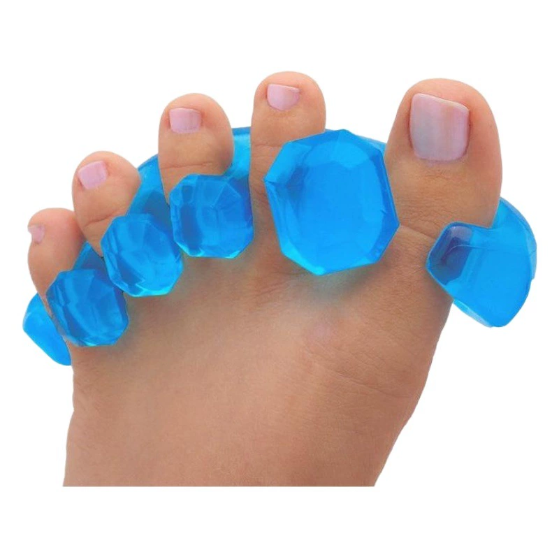 Пальцы стопы вальгусные ортодонтические силиконовые пять-палые ортодонтические устройства перекрывающие пальцы ног сепараторы женские ногти для ночного использования