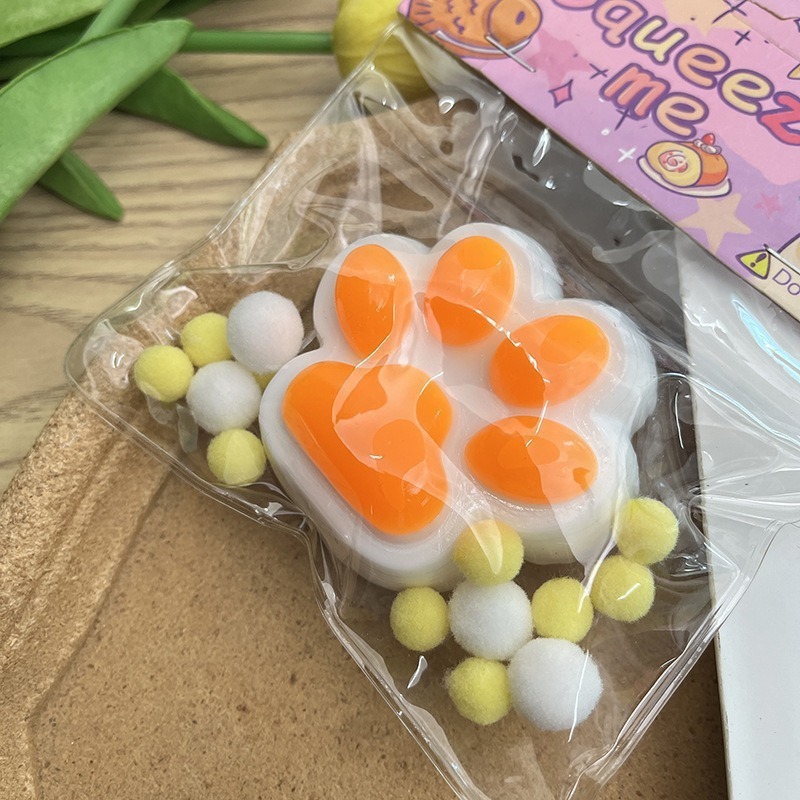 猫の爪のつまみの楽しみの卸売りの減圧のおもちゃの大きいサイズのシリカゲルの猫の爪のつまみの楽しみの泥の感の高い顔の値の解凍の神器|undefined