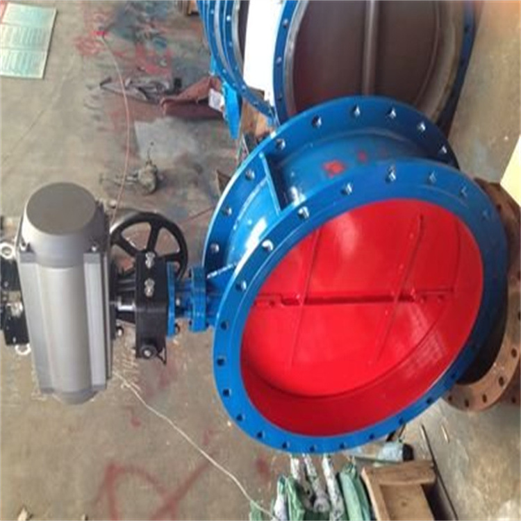 D341W-1C DN100涡轮式通风蝶阀法兰式低压管道通风蝶阀