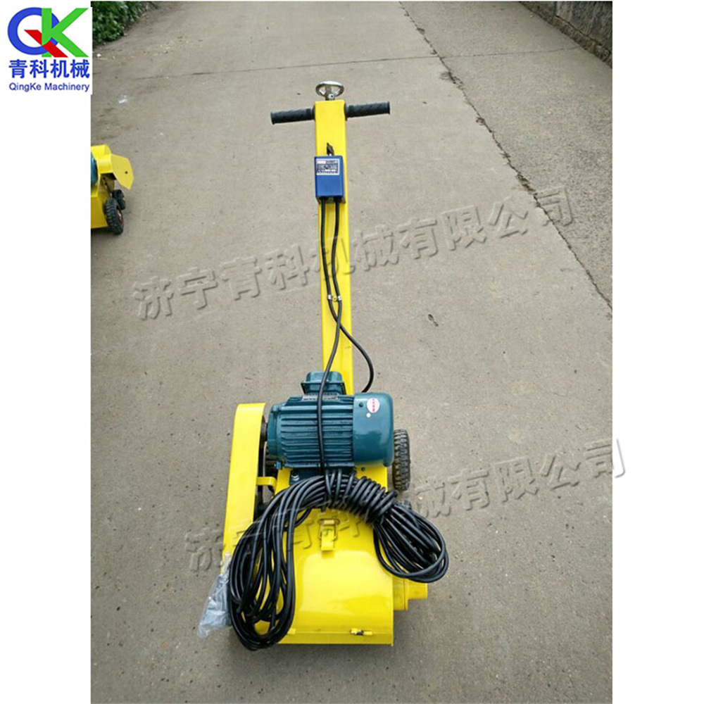 手推式甲板电动除锈机 小型甲板电动打磨设备 金属钢板铁锈清除机