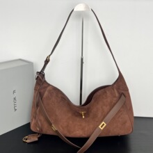 巴黎家头层牛皮小众设计Belair单肩腋下包真皮大容量手提托特包女