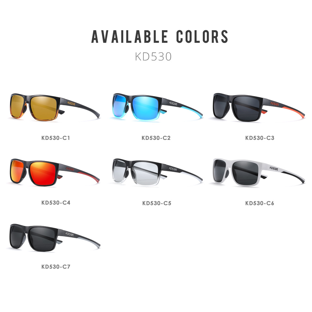 60g Weight Full Frame Glasses Structure Sunglasses Classification PC, UV400 Protection Lens Material Square Glasses Style Outdoor, Travel Occasion Solid Color Pattern Men's Gender Casual, Sports Style Casual Sports Solid Color PC UV400 Protection Square Full Frame Men's Sunglasses 1
