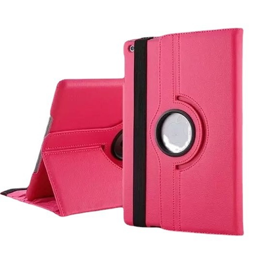 Aplicable ipad10a generación 360 funda de cuero giratoria mini65 patrón de lichi pro11 funda protectora 10.9 carcasa plana portátil