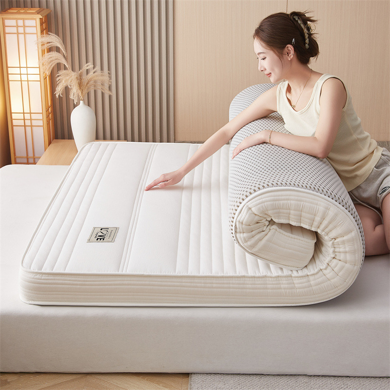マットレス非崩壊ホテルホームステイホーム寮学生厚い畳ソフトクッション低反発スポンジマットレス