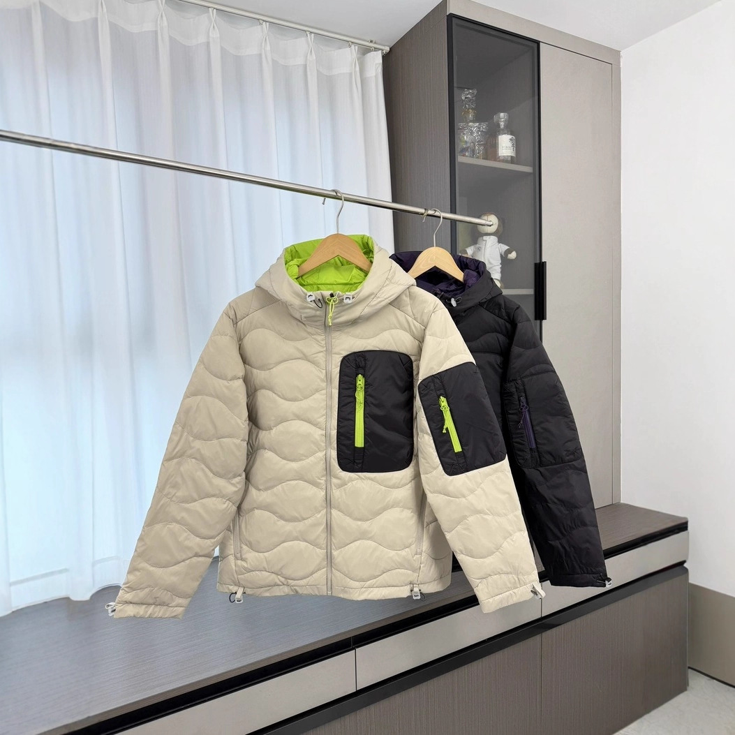 High-Quality Alternative to Big-Name Foreign Trade Brands: Toast Rib down Jacket, White Duck Down, Warm Sports Casual Coat for Men