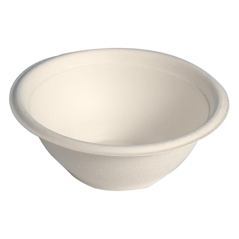 Disposable Bowl Degradable Thickened Paper Bowl Household Outdoor Picnic Barbecue Round Hot Pot Dip Paper Bowl