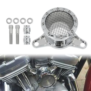 Motosiklet hissələri Harley XL883 XL1200 retro alüminium ərintisi hava filtri