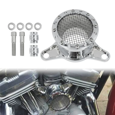 Motorcycle parts Harley XL883 XL1200 retro aluminum alloy air filter motorcycle modified CNC filter