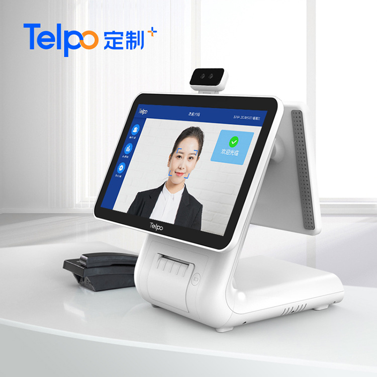 人证合一人脸识别设备TPS650T 刷脸访客一体机身份证天波厂家直销