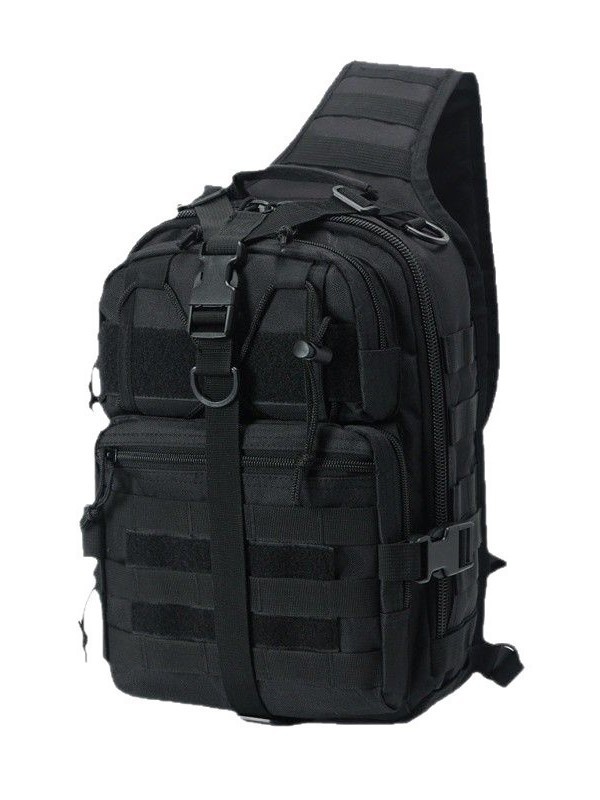 Bolso Pecho Táctico para Hombre de Tela Oxford, Repelente al Agua, Resistente al Desgaste, Transpirable, para Exteriores
