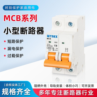 Processing and Customization of Circuit Breakers, Miniature Circuit Breakers, Flame Retardant Enclosures, Complete Models of Mcb Series Small Circuit Breakers