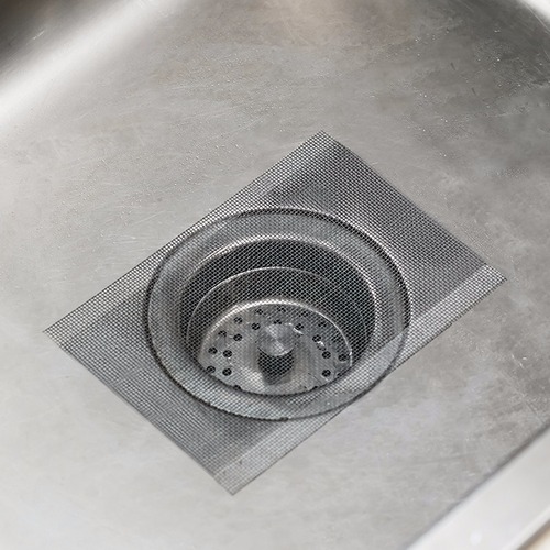 Disposable sewer filter kitchen bathroom floor drain sticker anti-blocking rectangular anti-hair shower room sticker