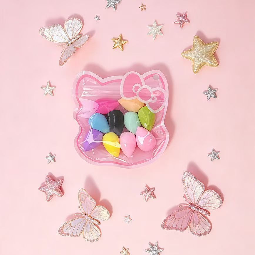 Esponja de Maquillaje en Gota Mini de Poliuretano Uso en Seco y Húmedo, Portátil para Maquillaje Facial image 5