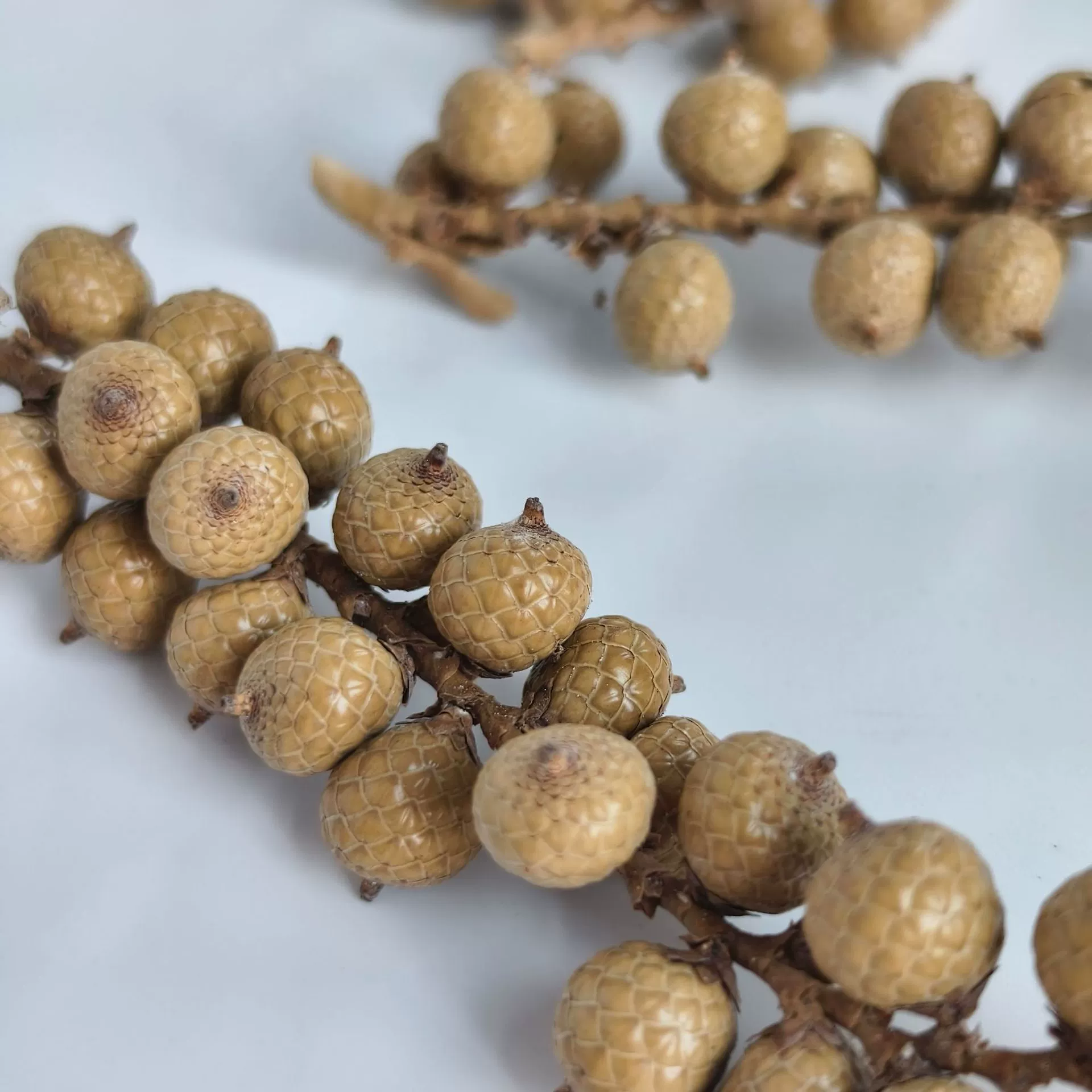 Настроить | Импортированные вечные жемчужные фрукты, сушеные фрукты, украшение ручной работы, сушеная гирлянда, рождественское украшение для детского сада