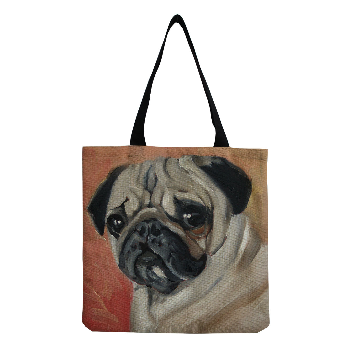 61g Weight Canvas Fabric Type Women's Fashion Dog Shopping Bags