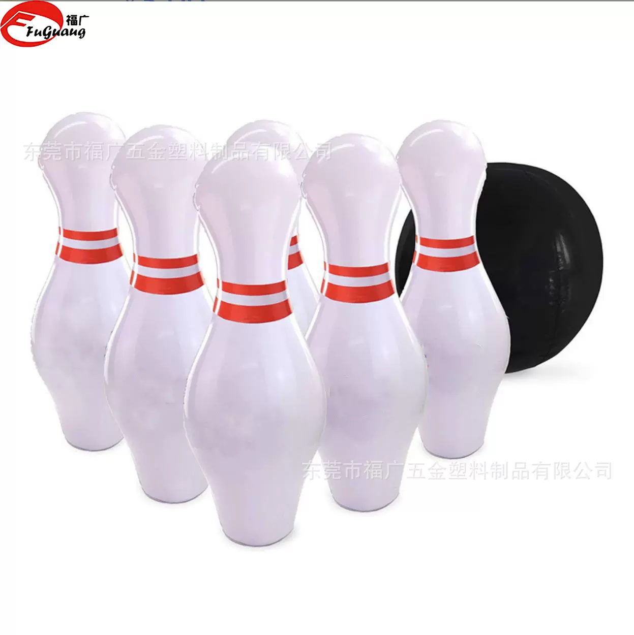 源厂定制环保PVC充气保龄球儿童户外充气保龄球玩具
