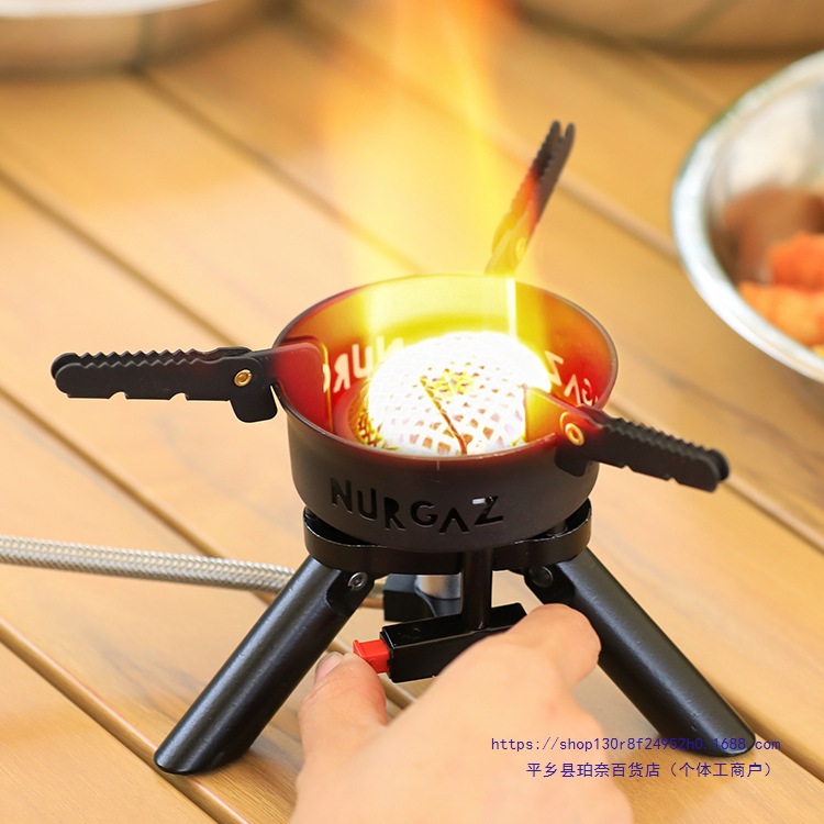户外燃气炉迷你卡式炉具野炊用品便携防风露营炉子炊具煤气油炉头
