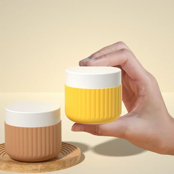 Cross-border 30ml Silicone Cosmetic Storage Box Beauty Makeup Storage Box Travel Medicine Box Silicone Medicine Box