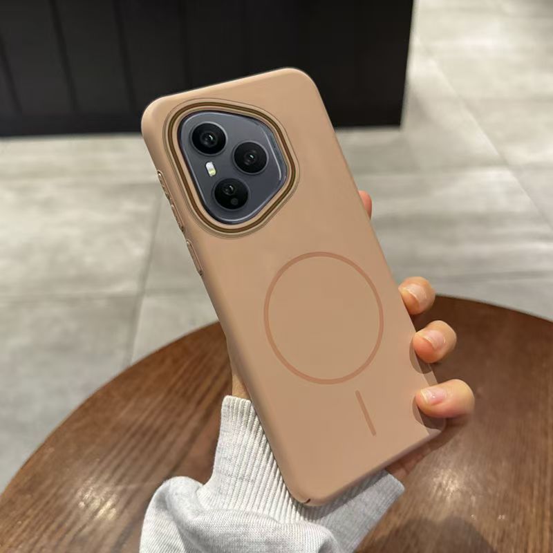 Honor 400pro 超薄型磁気電話ケース nova14 肌の感触つや消し保護ケース p80 通気性と放熱に適しています。|undefined
