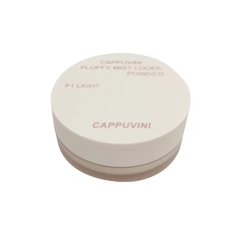Cappuvini ベルベット ミスト セッティング ルース パウダー 繊細なノンスティック パウダー マット ロングラスティング メイクアップ セッティング パウダー 学生 クロスボーダー メイクアップ|undefined