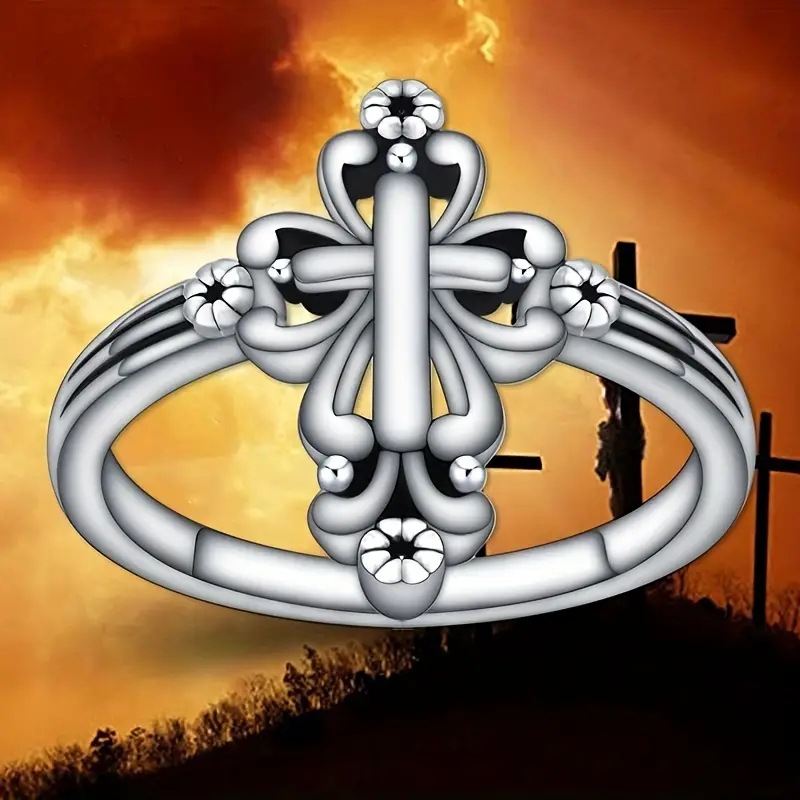 fashionable trend silver universal ring for men and women for friend