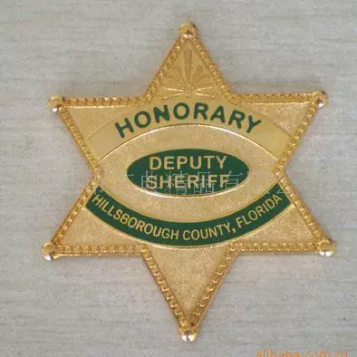 金属六角胸章纪念章 奖章勋章源头厂家力口工言丁制 量大免收模费