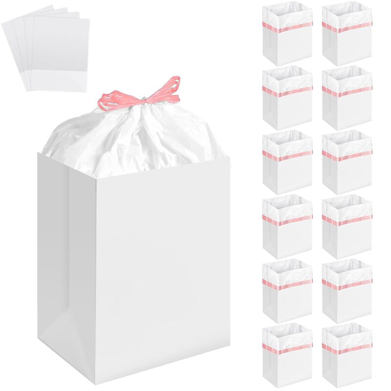Disposable Plastic Trash Cans, Recyclable and Foldable, Suitable for Outdoor Parties, Events, Camping, Storage, and Packing Bags